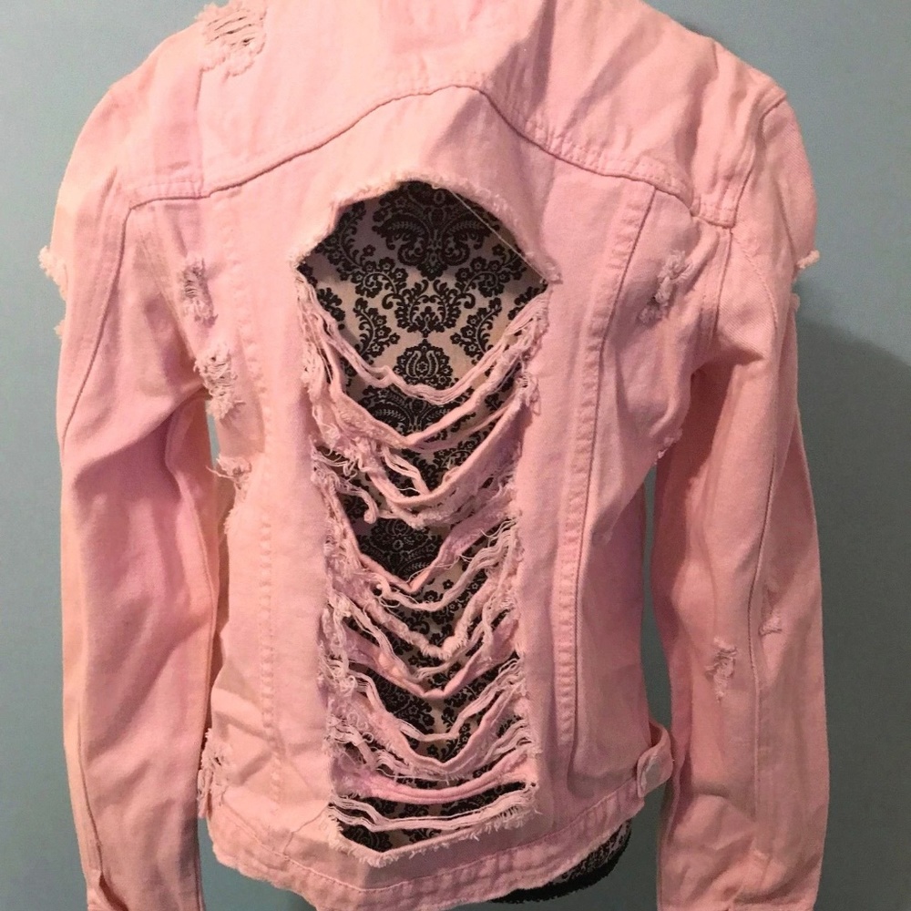 Baby Pink Denim